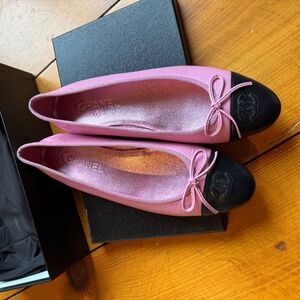 Chanel ballet flats